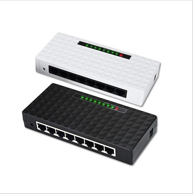 8 5 Ports Desktop Gigabit Ethernet Switch 8 5 Port 10/100/1000Mbps Network Switch LAN RJ45 Networking Hub Internet Splitter Hub