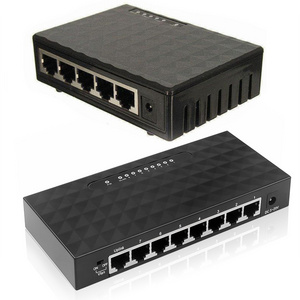 8 5 Ports Desktop Gigabit Ethernet Switch 8 5 Port 10/100/1000Mbps Network Switch LAN RJ45 Networking Hub Internet Splitter Hub