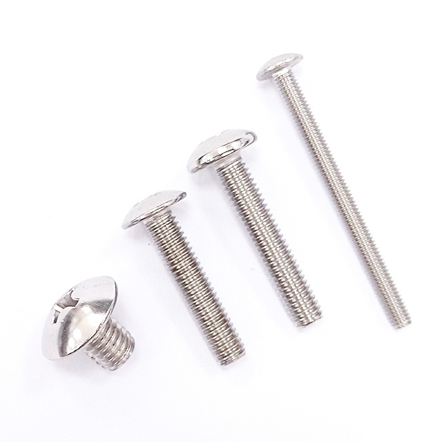 GB 973 Crosss Recessed Mushroom Screws,machine Phillips Mushroom Umbrella Truss Head Machine Screws