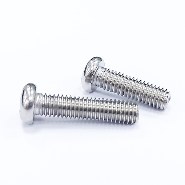 Factory price for high quality screws GB823 Corrosion resistant  Stainless Steel Phillips Pan head Screw