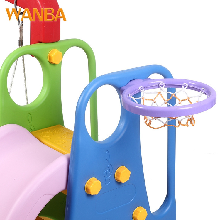 Indoor Baby Swing Proper Price High Quality Children Baby Indoor Slide And Swing Set