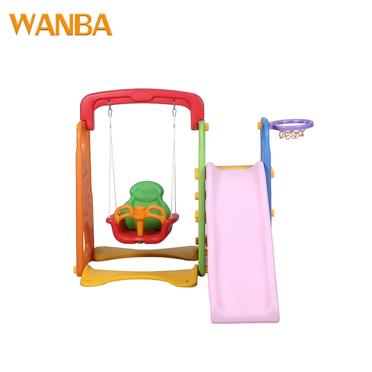 Indoor Baby Swing Proper Price High Quality Children Baby Indoor Slide And Swing Set