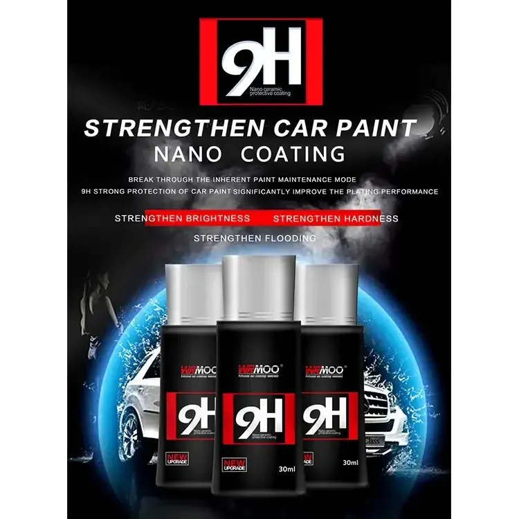 Car ceramic coating Auto Detailing Coating Car Liquid Protective Hydrophobic nano crystal Coating