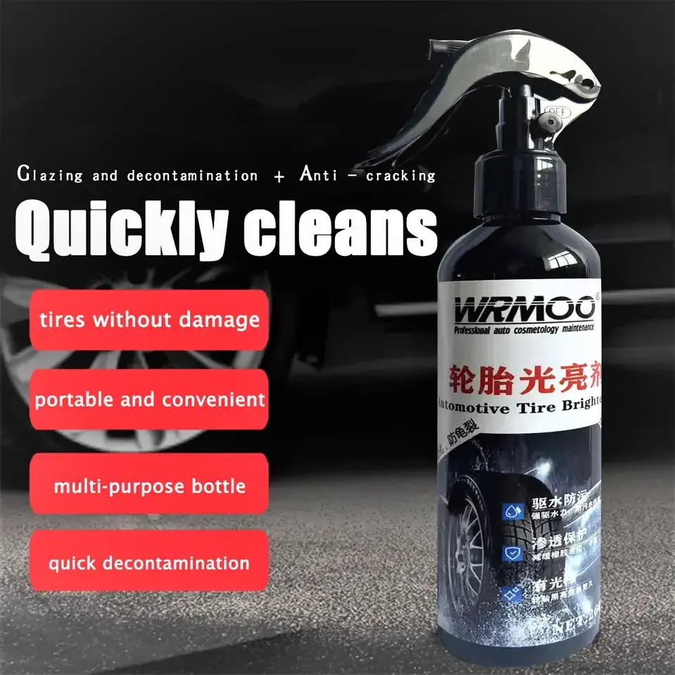 Car Tire brightener Ceramic Coating Tyre Polishing For Car Tire Protection