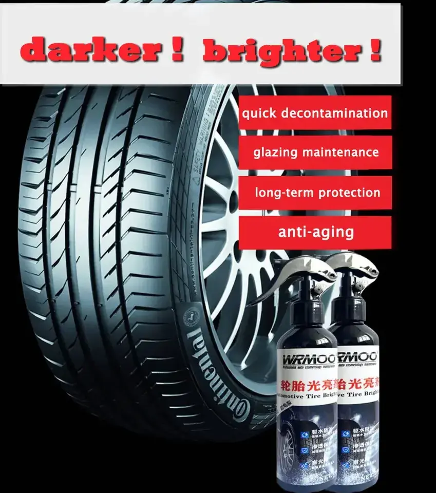 Car Tire brightener Ceramic Coating Tyre Polishing For Car Tire Protection