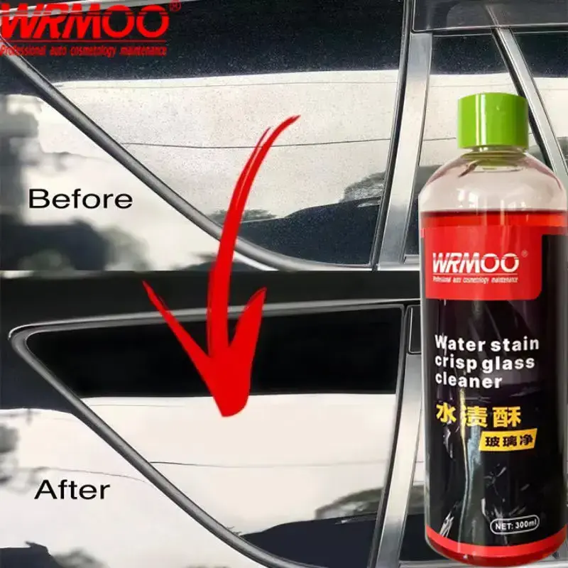 remove glass oil cleaner removal watermark Glass water stain remover