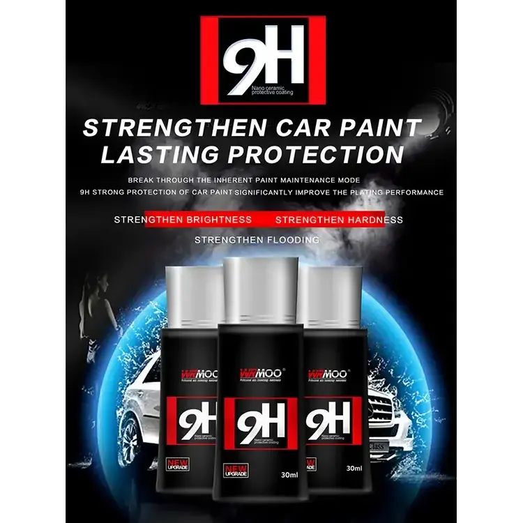 Car ceramic coating Auto Detailing Coating Car Liquid Protective Hydrophobic nano crystal Coating