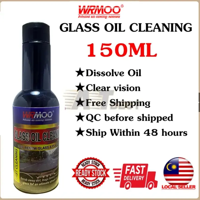 150 ML Oil Film Remover Glass Oil Cleaner Remove Watermark for car care