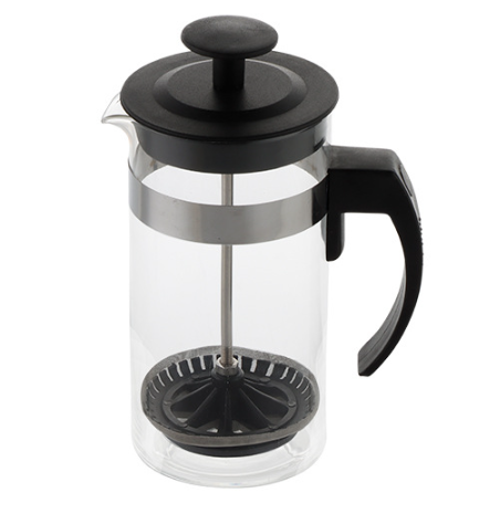 350ml 600ml 800ml  Coffee Tea Sets French Press  Black Heat-resistant Borosilicate Glass French Press Coffee Maker