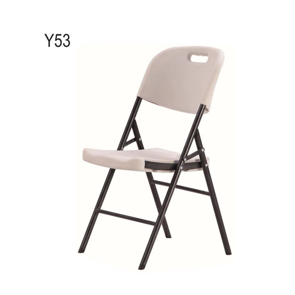 Wholesale Modern Portable Outdoor White Camping Plastic Folding Chair for Events Party