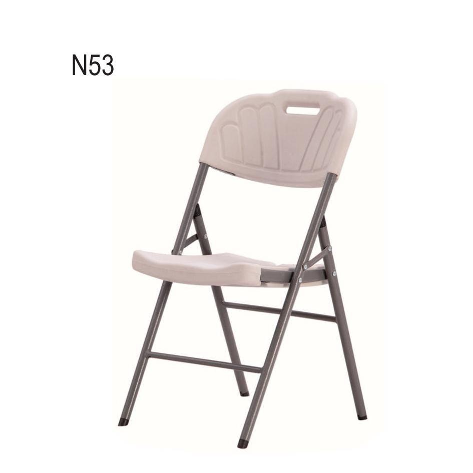 Wholesale Modern Portable Outdoor White Camping Plastic Folding Chair for Events Party