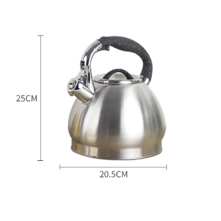 Wholesale kitchenware tea pot stove top kettle stainless steel whistling kettle for home