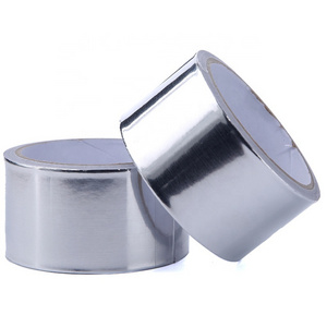 Silver High-Temperature Resistant Shading Self-Adhesive Super Waterproof Tape Jumbo Roll  Aluminum Foil Tape