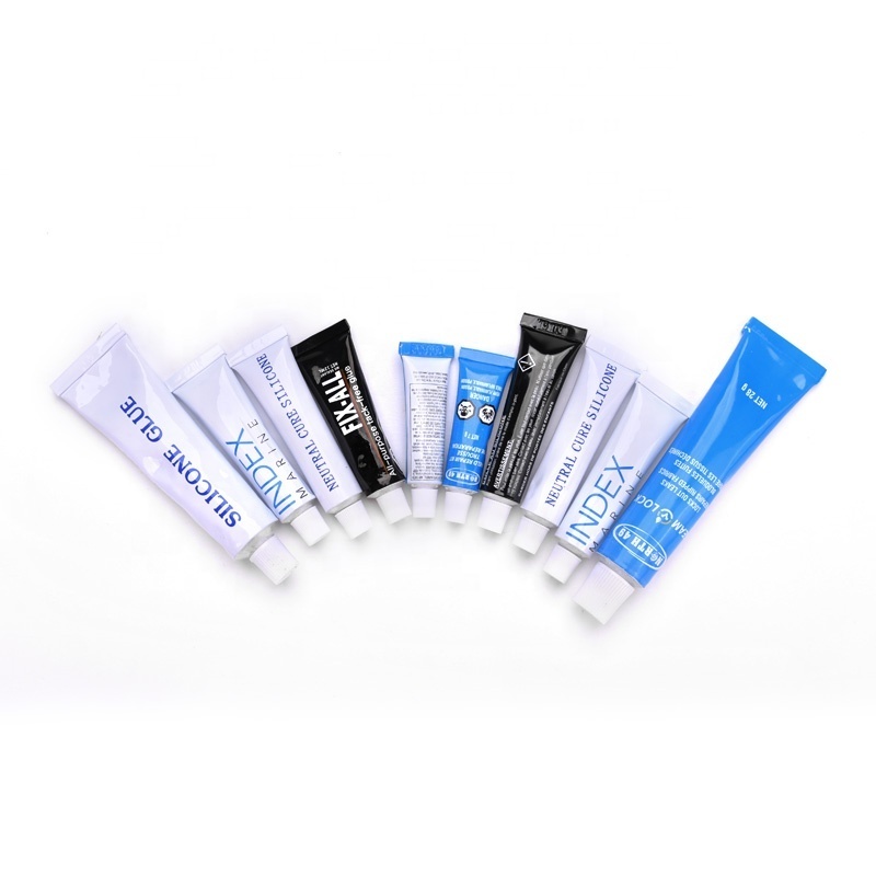 Silicon Adhesive Waterproof Multipurpose Food Grade Silicone Sealant Glue in Small Tube 5ml 10ml 20ml