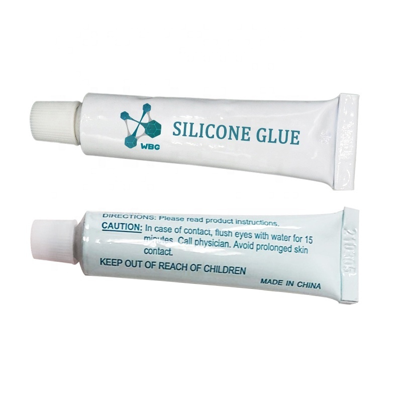 WBG Silicon Sealant Gp High Temperature Glue Transparent Silicone  Adhesive Sealant for Stainless Steel Glass