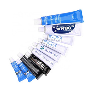 WBG Silicon Sealant Gp High Temperature Glue Transparent Silicone  Adhesive Sealant for Stainless Steel Glass