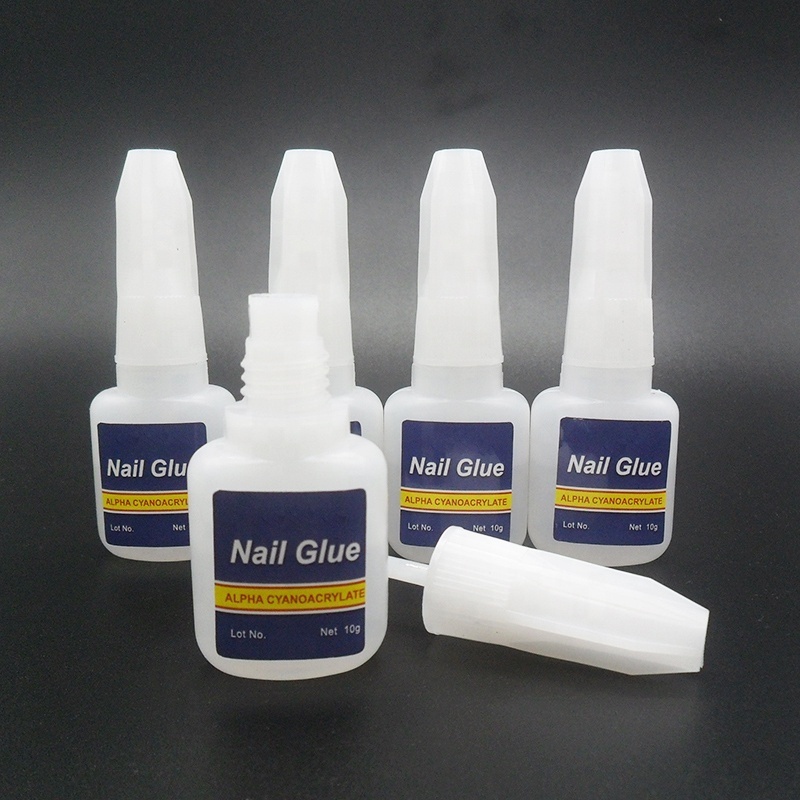 WBG Wholesale False Nail Art Glue Brush On Glue for Nail