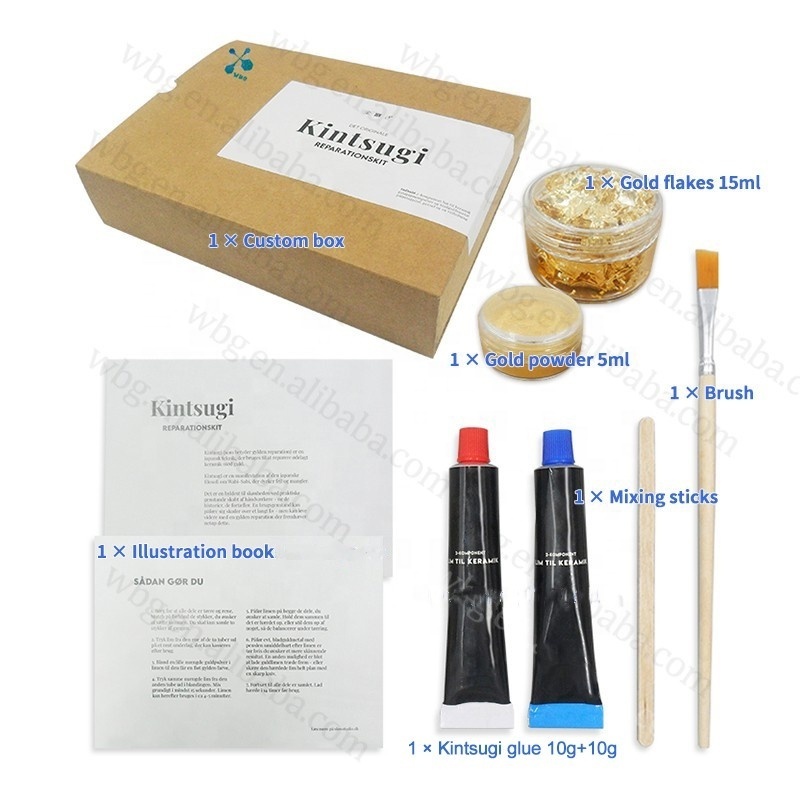 WBG Epoxy AB Glue Kintsugi Repair Kit