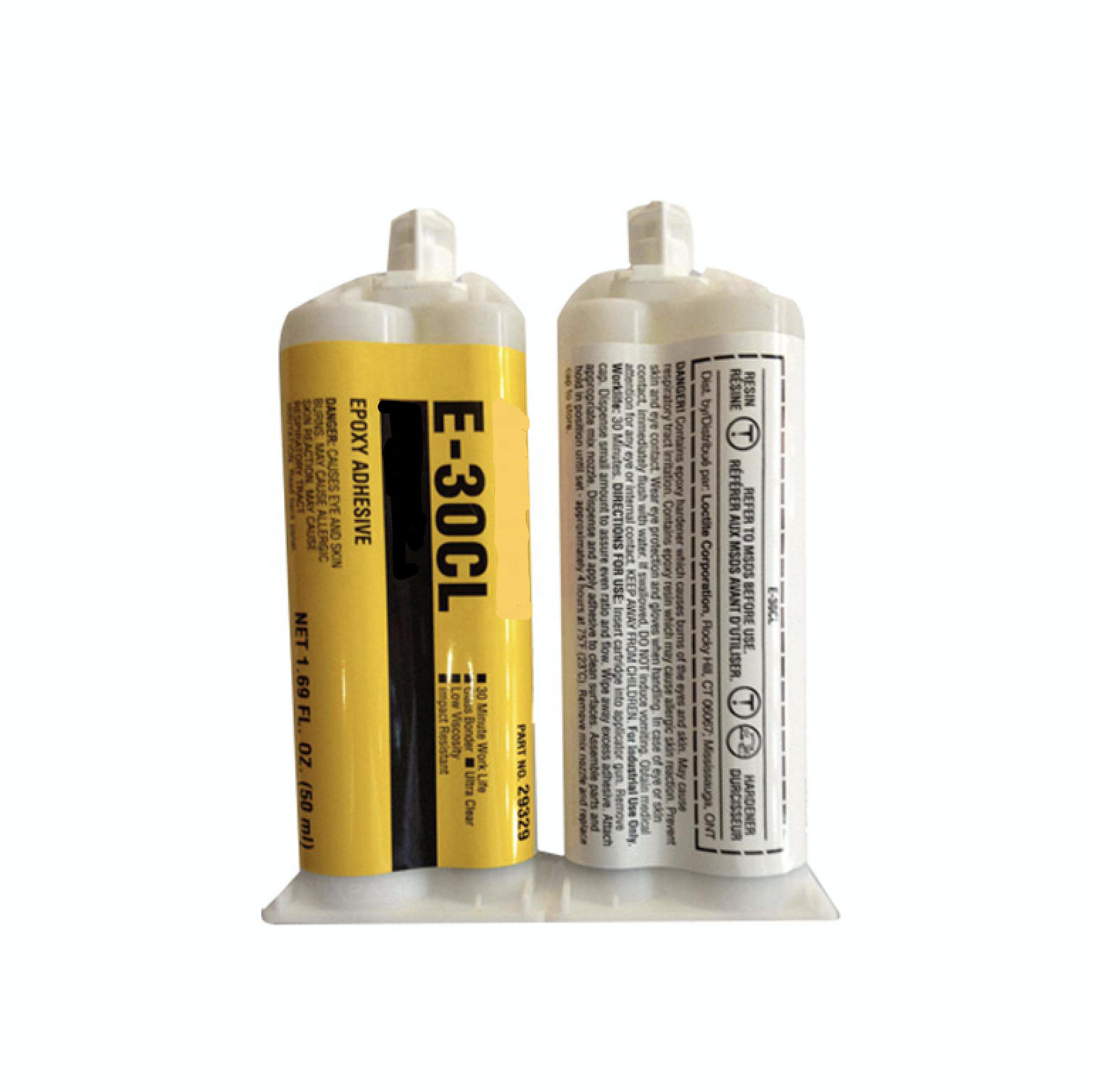 Original Epoxy Two Component Structural Adhesive Dual Cartridge Epoxy Resin Glue for Metal Glasses Ceramic Optical Fiber