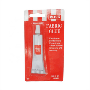 WBG Waterproof Nylon Glue Fabric Adhesive Glue Silicone Glue for Fabric