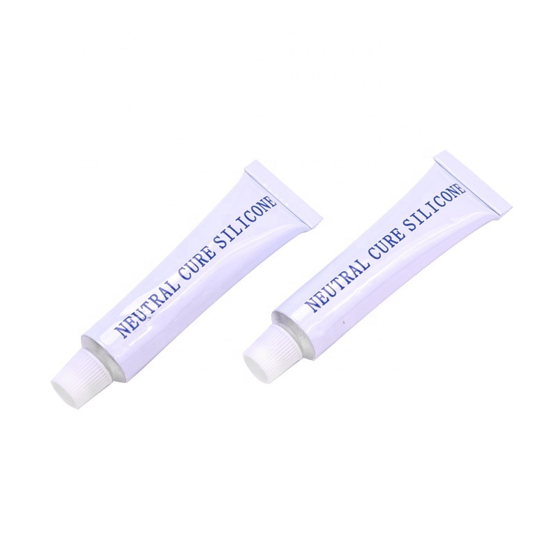 Small Tubes White/Clear/Black 100% RTV Silicone Sealant with Customized Logo