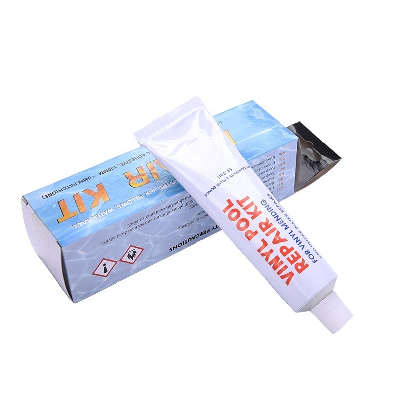 WBG Inflatable Boat Repair Glue Vinyl Adhesive Glue for Pool Liner and Vinyl Inflatables