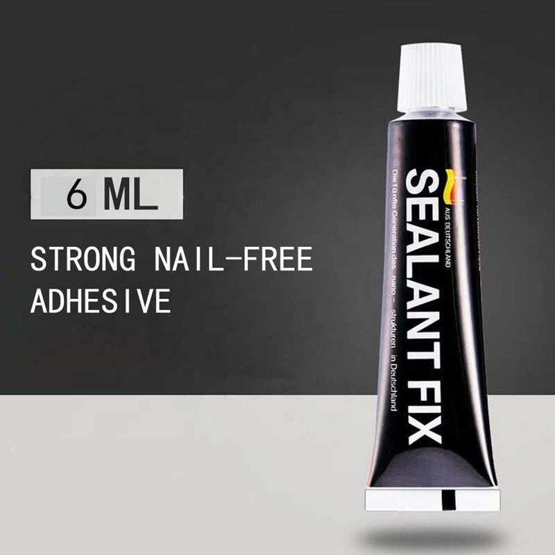 Small Project Glass Silicone Glue Polymer Metal Nail Free Adhesive Sealant Fix Waterproof Quick Drying Glue