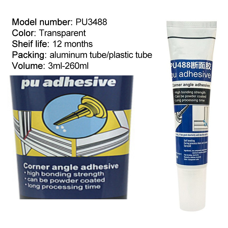 WBG Multi-purpose Marine PU Adhesive Sealant /Corner Angle Adhesive/Polyurethane Seal