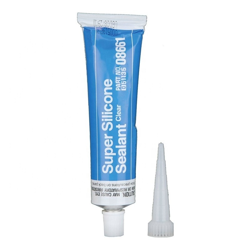 Small Tubes White/Clear/Black 100% RTV Silicone Sealant with Customized Logo