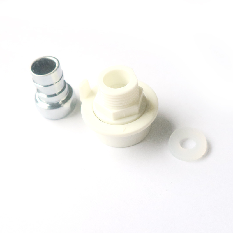 Union Water Filter Pipe Connector 1/2,3/4 in Fitting Sets Stainless Steel Union Plastic Pipe