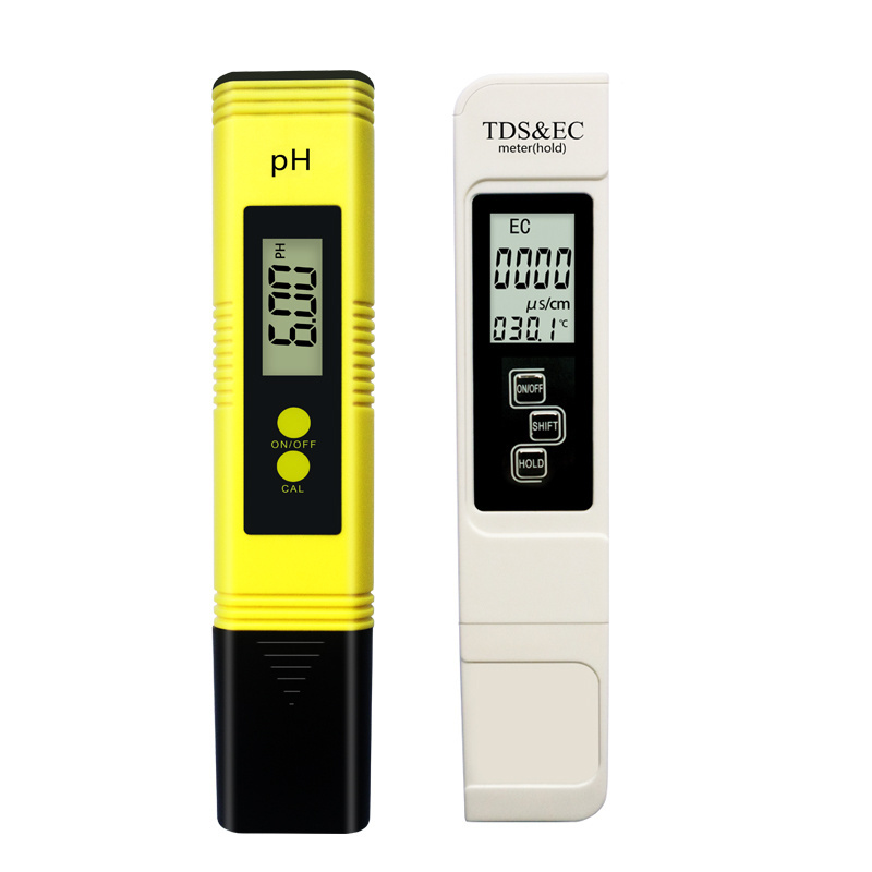 Top quality water testing kits for drinking water TDS meter digital water tester PH meter digital PH TDS meter