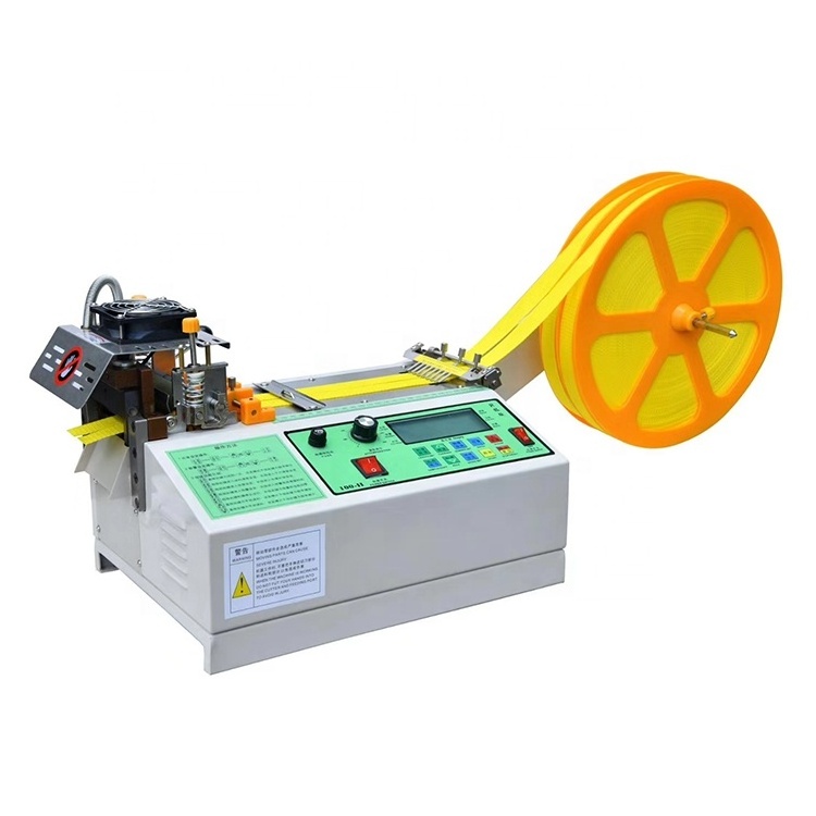 Automatic tape polyester ribbon cutting machine