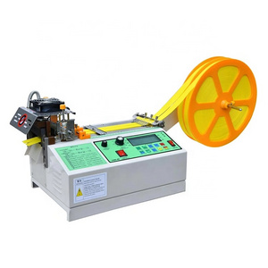 Automatic tape polyester ribbon cutting machine