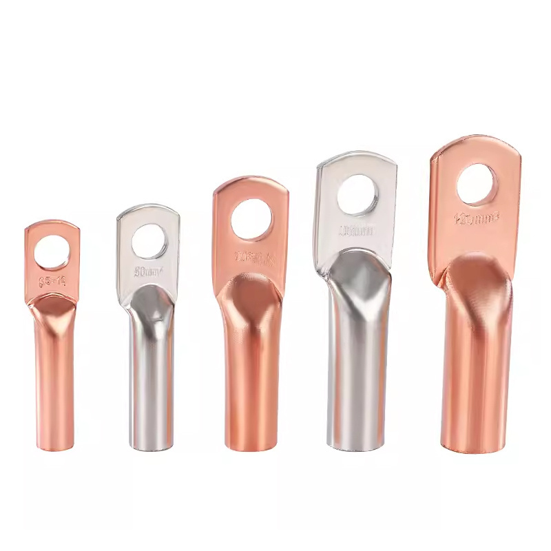 WBO  Copper to Aluminum Connecting Terminal  DTG Electrical Power Metallic Tubular Crimping Bimetal Cable Splices Lugs Ends