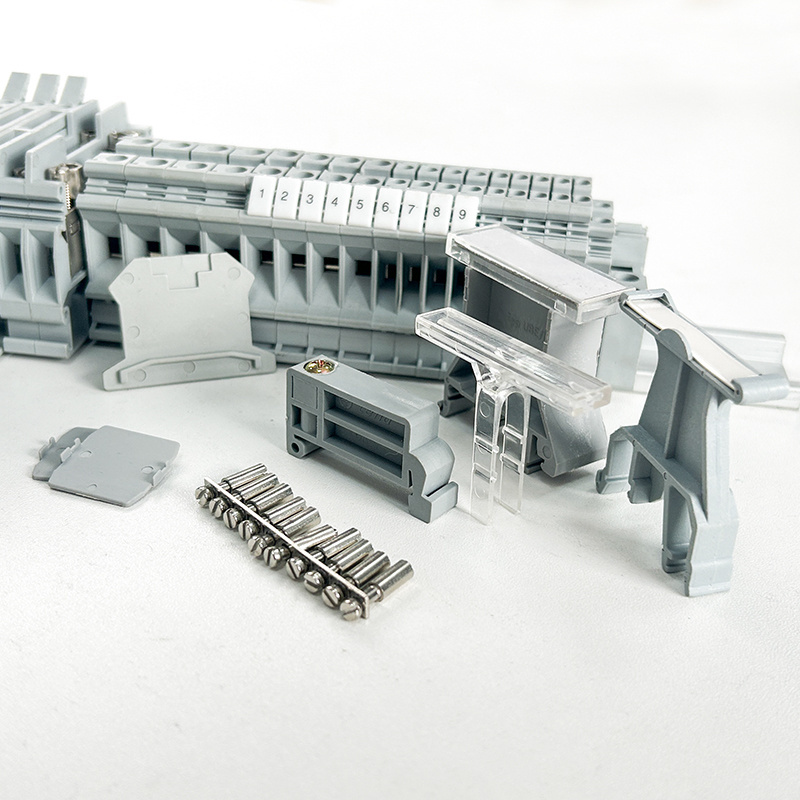 WBO  Din Rail Mounting Tb Series Fixed Terminal Blocks Euro Type Terminal Block Spring Terminal Block