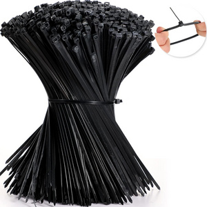 WBO nylon Self Locking Nylon Cable Tie Wholesale Plastic Wire Tie Black Plastic Cable Ties