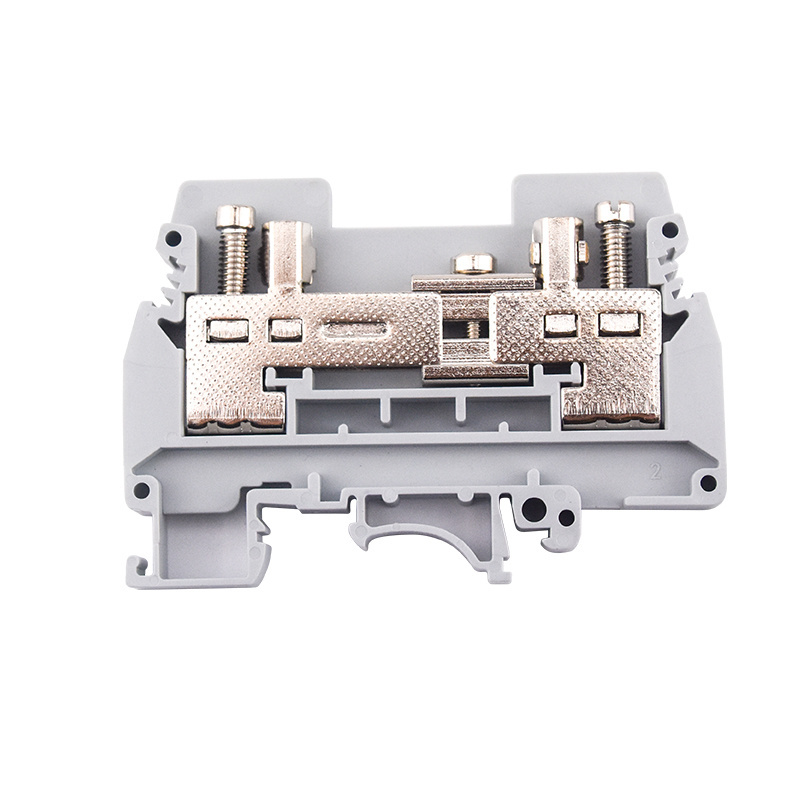 odm wear resistance Solder WURTKS 10mm single row feed through blocks terminal block din rail