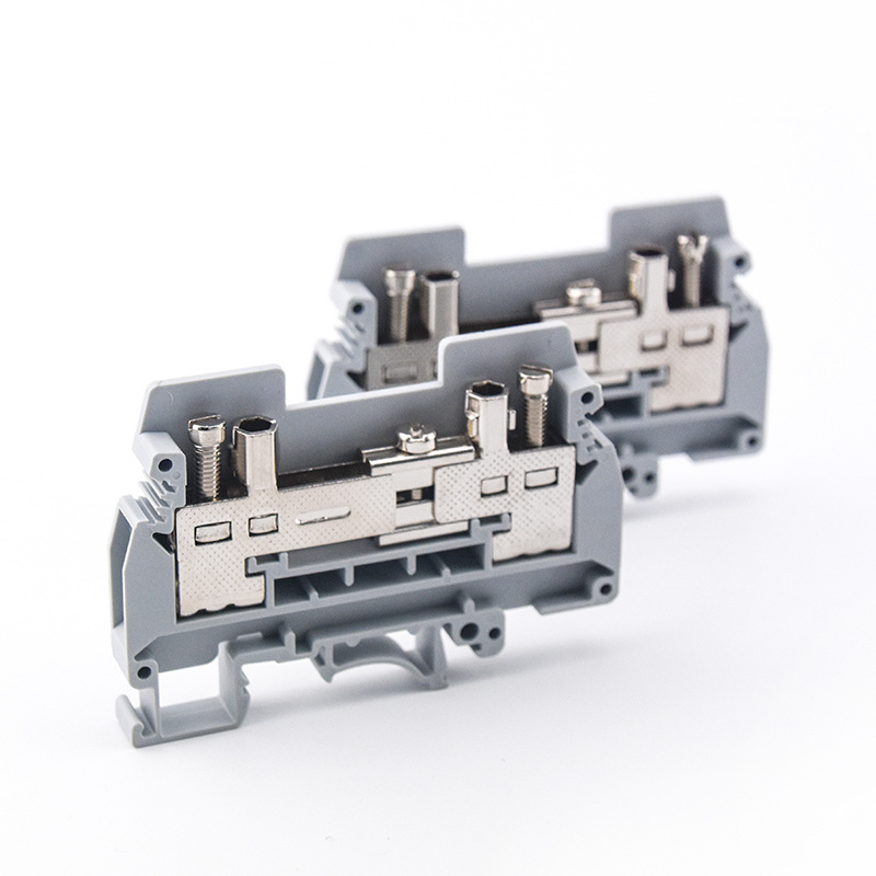 odm wear resistance Solder WURTKS 10mm single row feed through blocks terminal block din rail