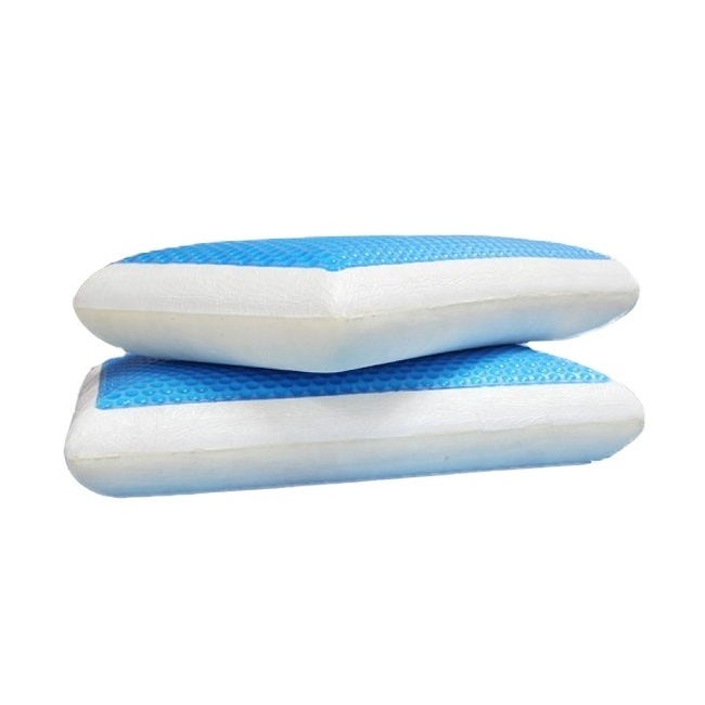 Cooling Gel Memory Foam Pillow  cool gel pillow for gel bed pillow with Breathable Washable Mesh Pillowcase