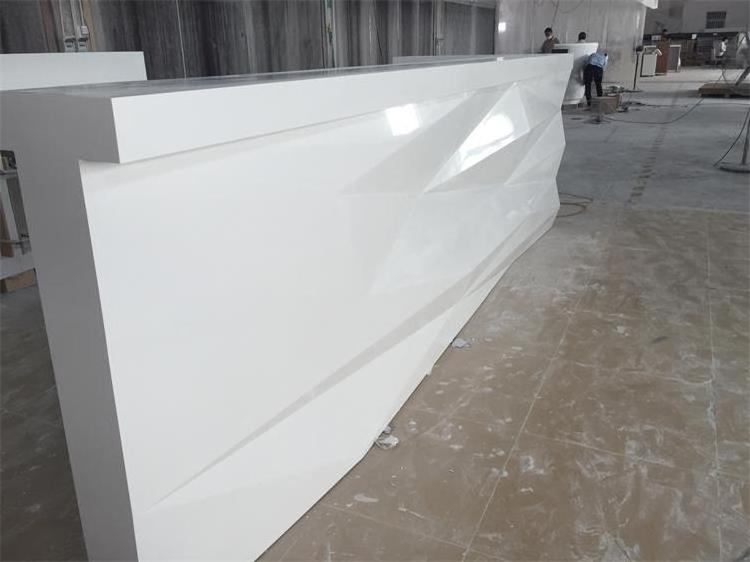 Modern Commercial Bar Furniture White Marble Art Design Bar Counter Restaurant Nightclub Bar Counter