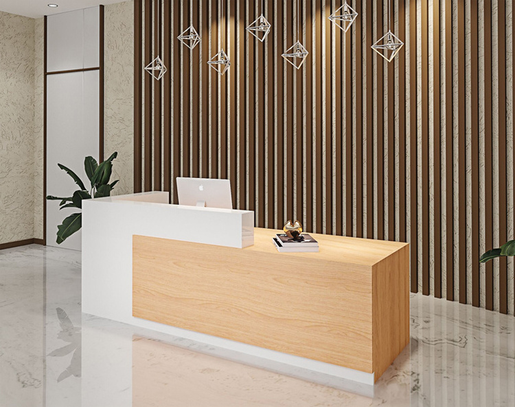 Company front office building hotel lobby reception desk reception desk beauty salon furniture reception desk