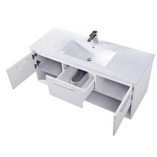 New design modern bathroom vanities wall mounted bathroom wash basin cabinet set