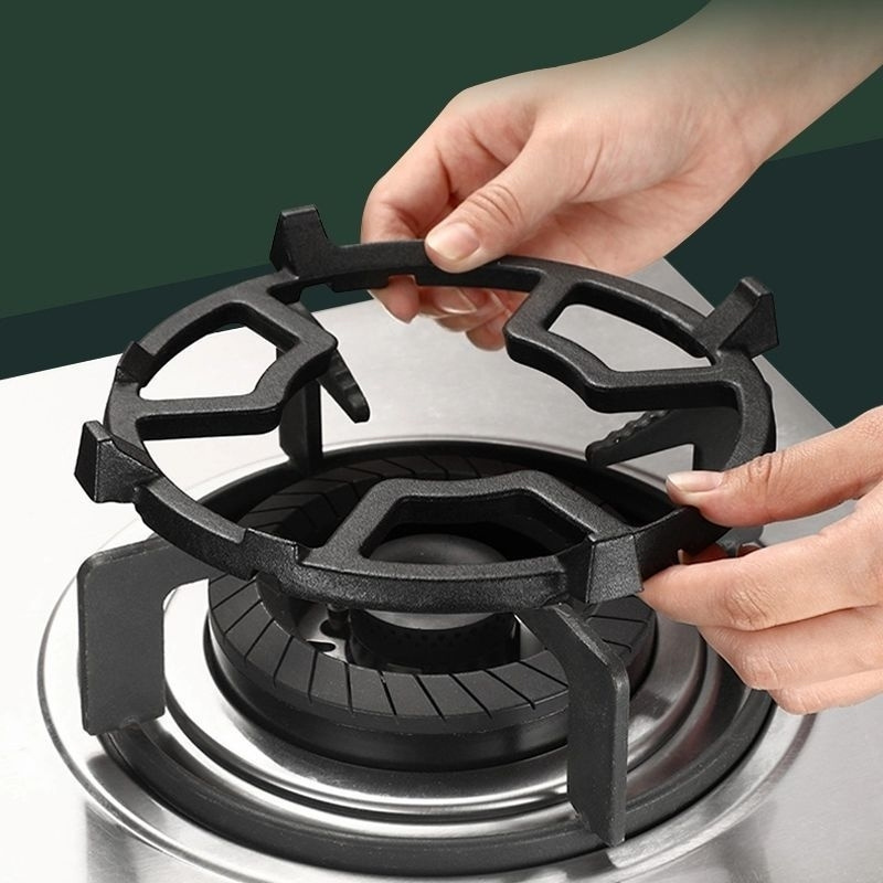 Gas Stove Rack Cast Iron Wok Support Ring Stand Home Kitchen Cookware Stove Rack Holder