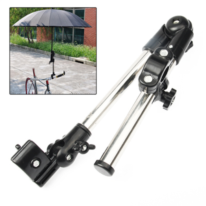 Dropshipping  Bicycle Bike Wheelchair Stroller Chair Umbrella Connector Holder Mount Stand