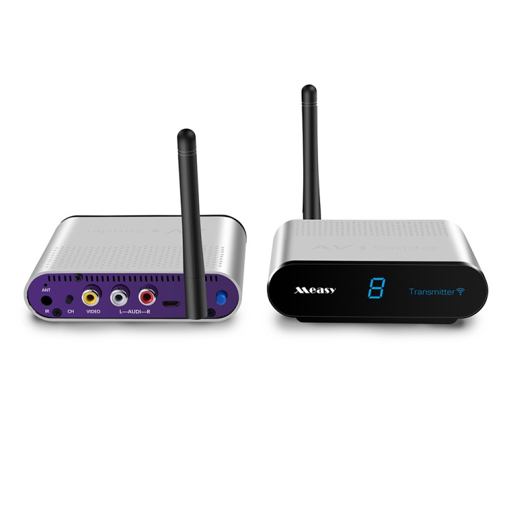 Measy  Wireless Audio / Video Transmitter and Receiver, through wall transmitter and receiver