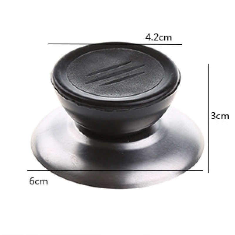 12 PCS Pot Lit Handle Kitchen Universal Replaceable Pot Cover Protect Handle Circular Plastic Knob