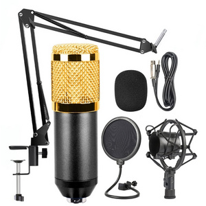 BM 800 Mic Set Professional Recording Studio With Shock Mount Network Karaoke Dedicated Microphone Set Perfect For Podcasting