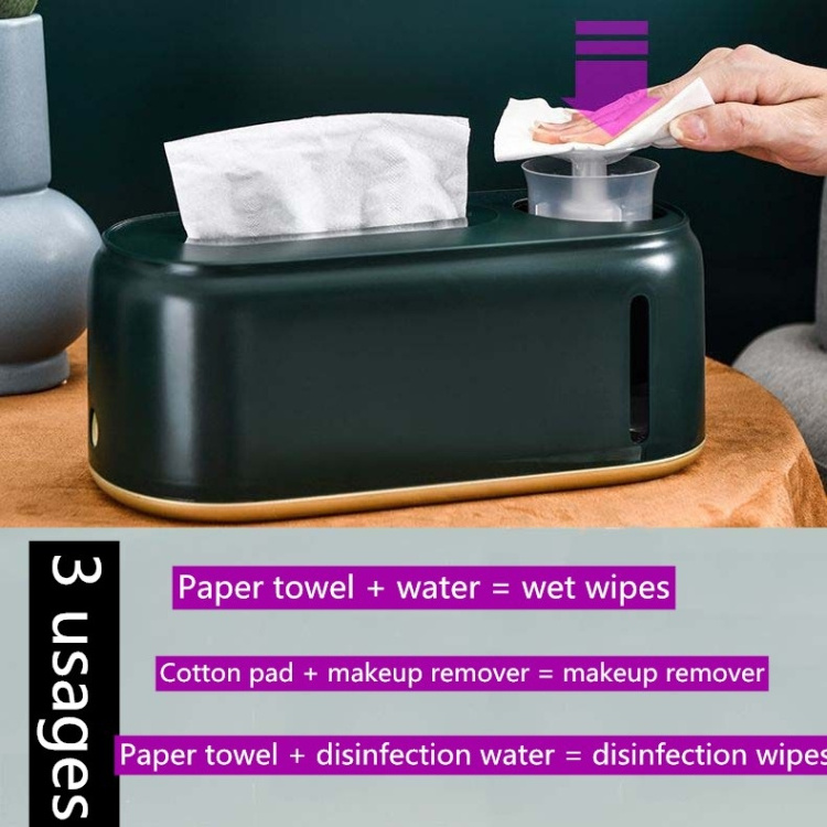 New Anti-Dust Humidifying Tissue Box Creative Wet And Dry Tissue Box For Home And Office