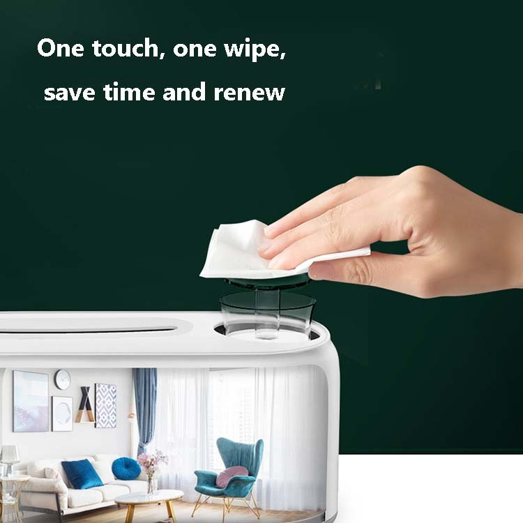 New Anti-Dust Humidifying Tissue Box Creative Wet And Dry Tissue Box For Home And Office