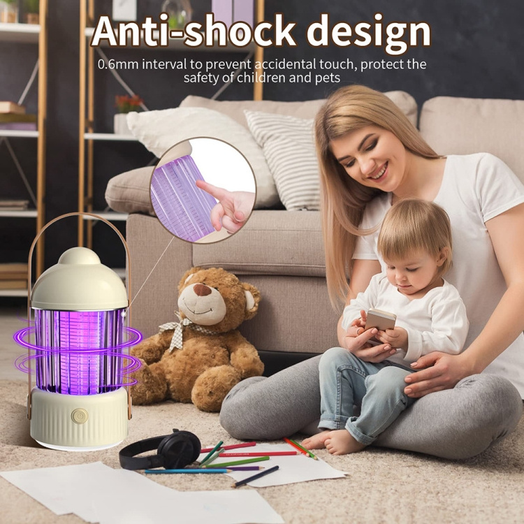 Electric Shock Type Home Night Light Mosquito Killer Outdoor Camping Lamp Mosquito Killer